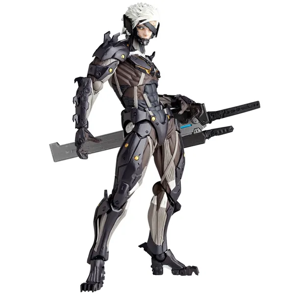Kaiyodo Revoltech Yamaguchi #140: Metal Gear Rising: Revengence Raiden Action Figure