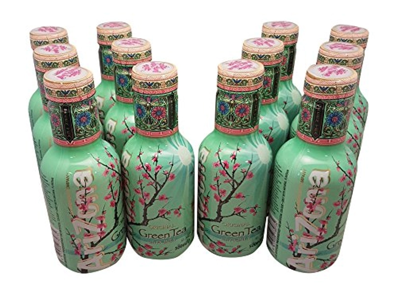 ARIZONA Original Green ICED TEA With Honey 500ml (Pack of 12)