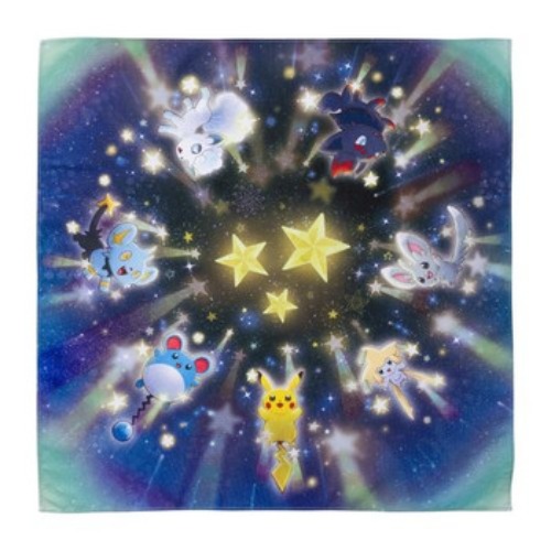 Pokemon Center Original Handkerchief Speed Star