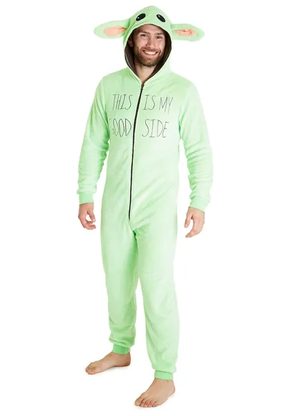 Star Wars Baby Yoda Mens Onesie