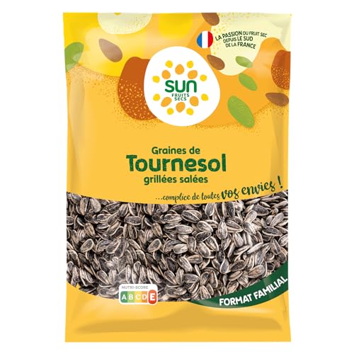 SUN - Graine de Tournesol Grillée Salée - 500 g - 500 g