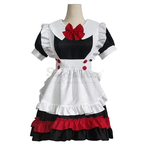 【In Stock】Sexy Cosplay Vampire Maid Suit Maid Costume - L