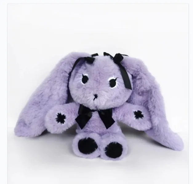 Plushie Dreadfuls- Goth Rabbit!