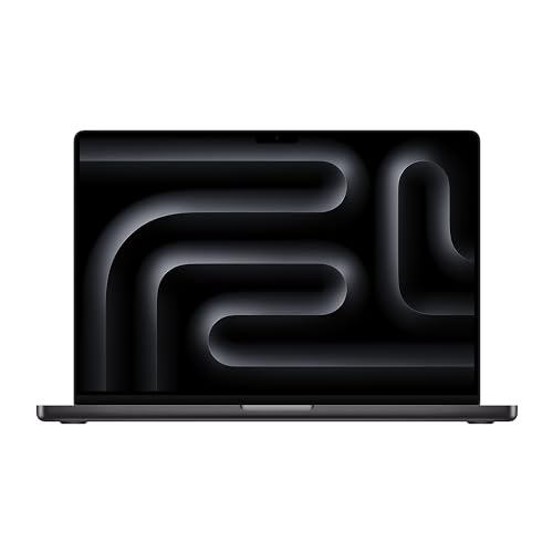 Apple 2023 MacBook Pro laptop M3 Pro chip with 12‑core CPU, 18‑core GPU: 16.2-inch Liquid Retina XDR display, 36GB unified memory, 512GB SSD storage. Works with iPhone/iPad; Space Black - M3 Pro - 512GB - Space Black - 36GB