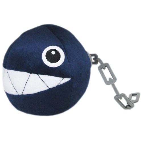 Super Mario All Star Collection Chain Chomp 5" Plush