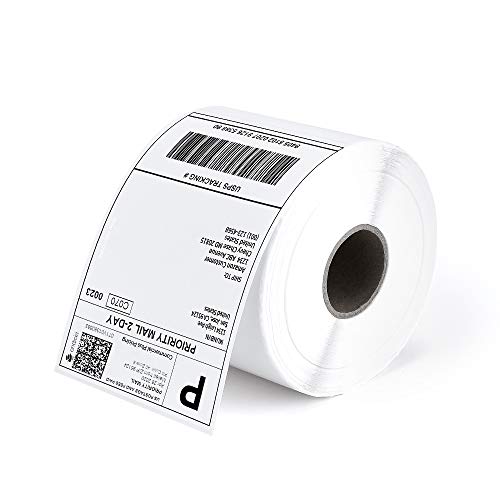 MUNBYN Thermal Direct Shipping Labels (Pack of 500, 4x6 Labels Per Roll) - Commercial Grade - Roll 500 Labels