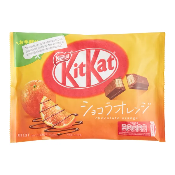 Nestle Kit Kat Mini Orange Wafer Bars Bag - World Market