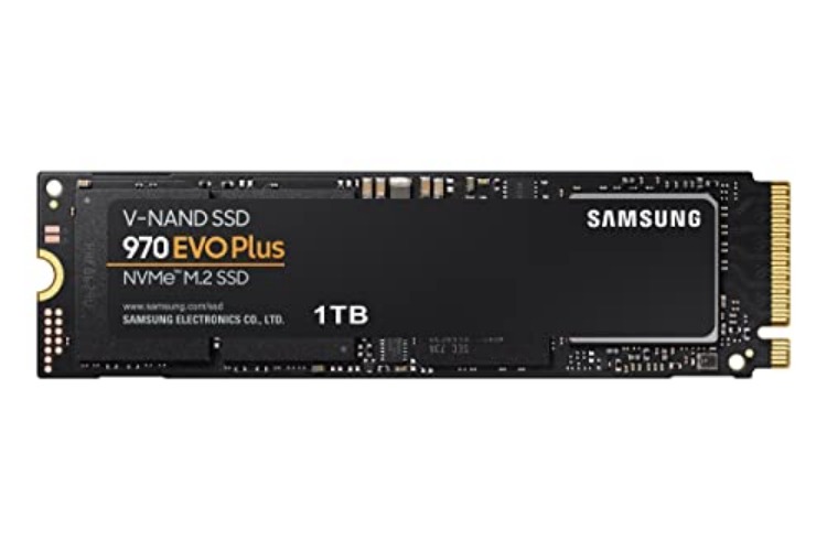 SAMSUNG 970 EVO Plus SSD 1TB NVMe M.2 Internal Solid State Hard Drive, V-NAND Technology, Storage and Memory Expansion for Gaming, Graphics w/Heat Control, Max Speed, MZ-V7S1T0B/AM - 1TB