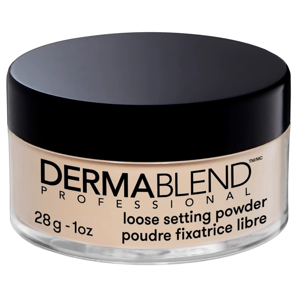 Dermablend Loose Setting Powder, Face Powder Makeup & Finishing Powder for Light, Medium & Tan Skin Tones