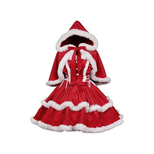 Throne | Miinu Inu | Women's Red Christmas Suspender Sleeveless Dress ...