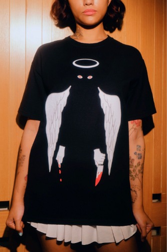 Stabby Angel T-shirt | 2XL