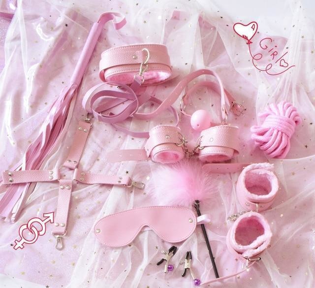 10 Piece Play Set - Pink Set