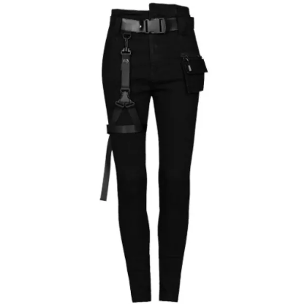 Buckle Punk Pants