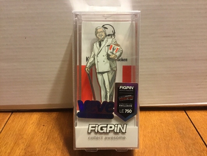 COLONEL SANDERS (Silver) KFC FiGPiN #1784 Ve Ve Exclusive NYCC LE750 Read All