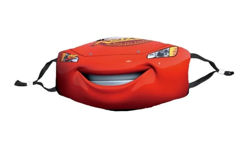 Cars Mask With Filter Included Lightning Mcqueen Mouth Face | Etsy