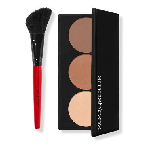 Step-By-Step Contour Highlighter & Bronzer Face Palette Kit