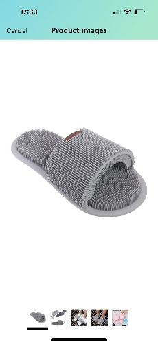 Silicone Shower Pedicure Foot Scrubber