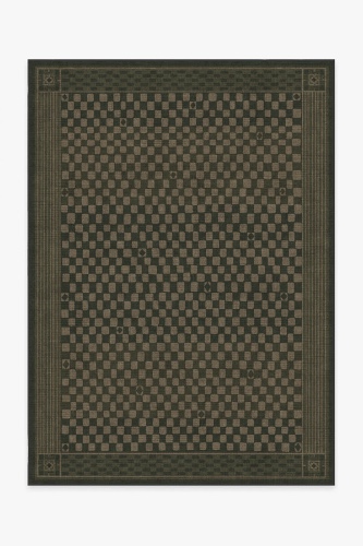 Castello Olive Green Tufted Rug | Ruggable