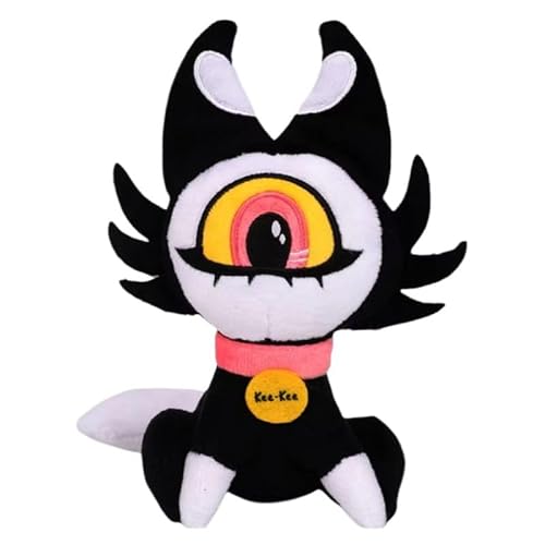 2024 Hazbin Hotel Plush, Cute Hazbin Hotel Character Doll, Soft Stuffed Doll for Children Adults, Birthday, Cartoon Game Lovers Gift (Keekee) - Keekee