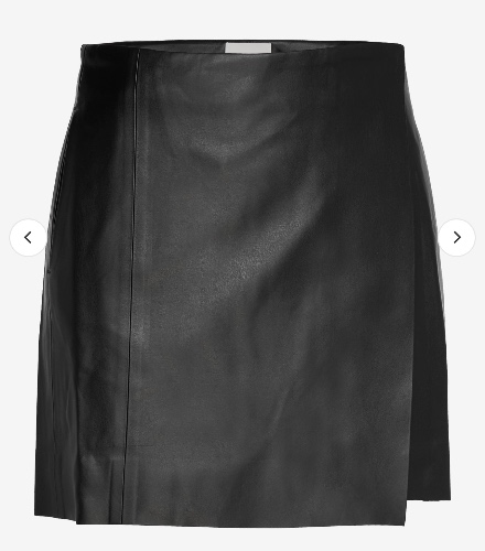 Leather skirt