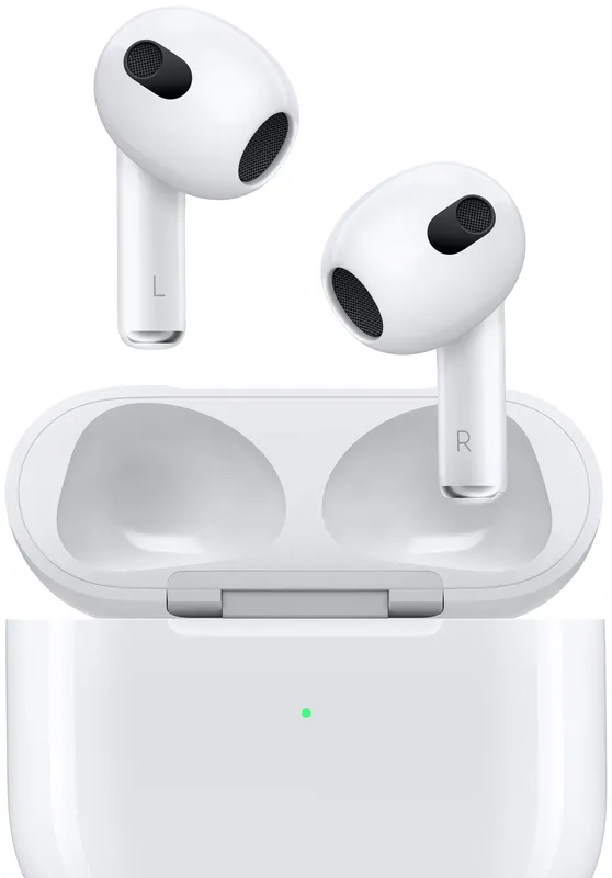 Наушники вкладыши беспроводные TWS Apple AirPods (3rd gen) with Lightning Charging Case (MPNY3TY/A)