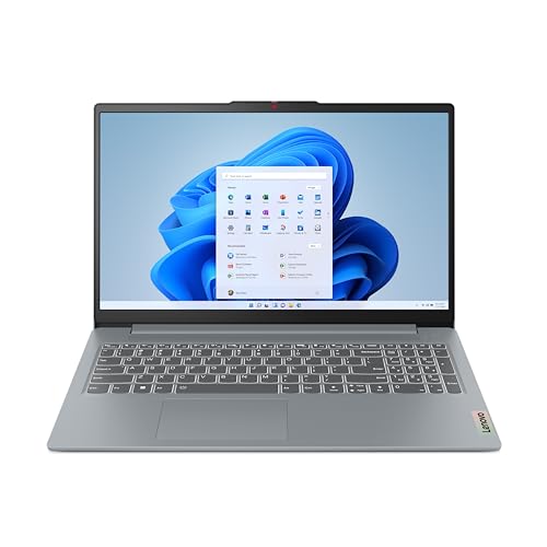 Lenovo IdeaPad Slim 3 - (2023) - Everyday Laptop - Lightweight - Windows 11-15.6" FHD - 8GB Memory - 256GB Storage - AMD Ryzen 3 7320U - Arctic Grey - 15.6" - IP 3 AMD R3 7320U