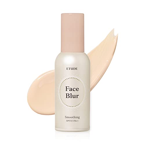 ETUDE Face Blur Smoothing SPF 33 PA ++ (21AD) | Multi-Makeup Coral Base Primer with Smoothening Effect and UV Rays Protection for a Milky Skin | Korean Makeup - Smoothing_21AD