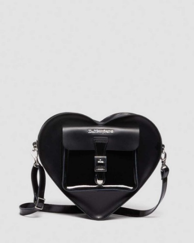 DR MARTENS Leather Heart Shaped Bag