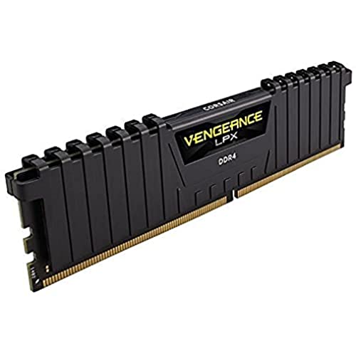 Corsair VENGEANCE LPX 32GB (2 x 16GB) DDR4 3600 (PC4-28800) C16 1.35V Desktop Memory - Black, CMK32GX4M2D3600C16