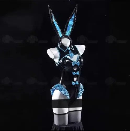 Miku black bunny cosplay 