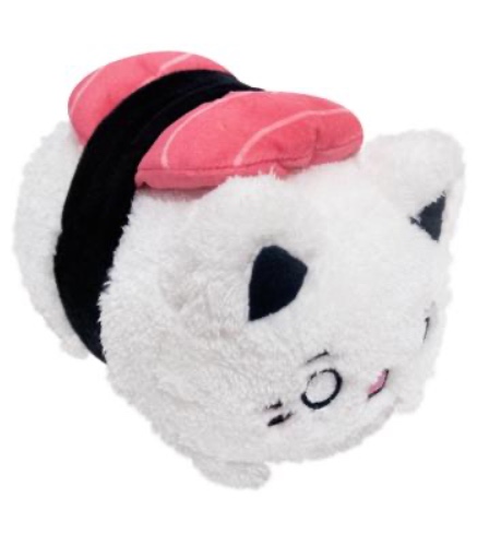 Spicy Tuna Sushi Meowchi Plush 7" - Spicy Tuna Nigiri Meowchi Plush