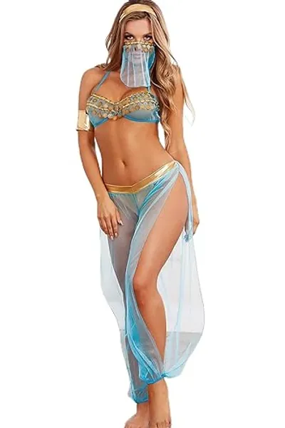 Merry See Trfntg103891 Camisn, Azul, S-M para Mujer