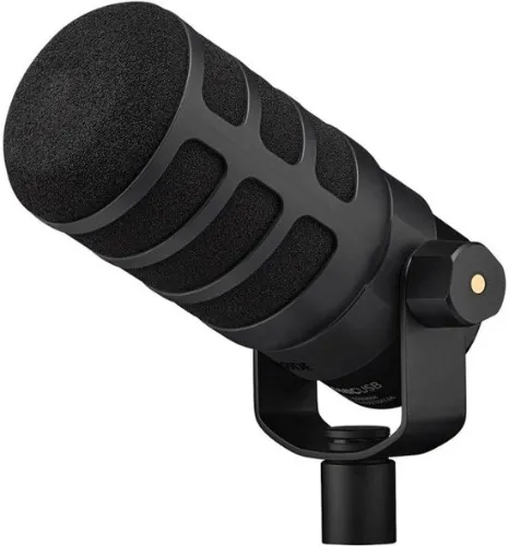 RØDE PodMic USB Versatile Dynamic Broadcast Microphone With XLR and USB Connectivity for Podcasting, Streaming, Gaming, Music-Making and Content Creation