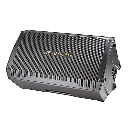 HeadRush FRFR112 MKII - 2500W Electric and Bass Guitar Amp, 12" Full-Range Flat-Response Bluetooth Speaker for Multi-FX and Amp Modeling Processors - 12 Inch - with Bluetooth