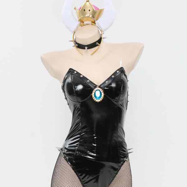 Big Devil Princess Sexy Black Bunny Girl Costume with Stockings