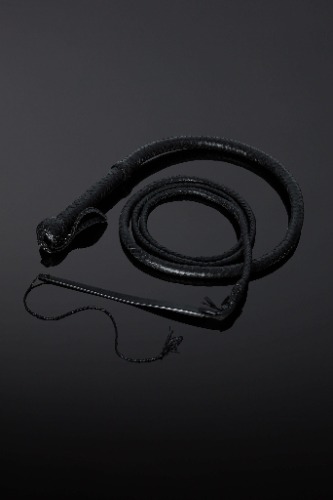The Flagella Eight Foot Classic Leather Whip
