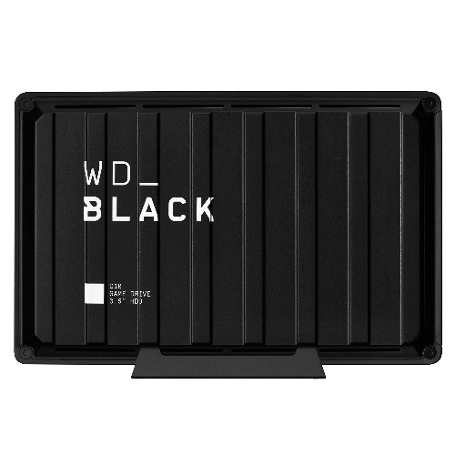 WD_BLACK 8TB D10 Game Drive - Portable External Hard Drive HDD Compatible with Playstation, Xbox, PC, & Mac - WDBA3P0080HBK-NESN - 8TB PC, PS4, & Xbox Hard Drive