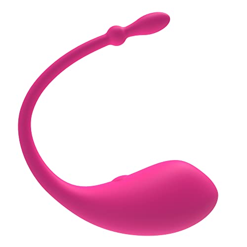 LOVENSE Lush Bullet Vibrator, Bluetooth Egg Style Stimulator, Remote Control Vibrator Bullet for Women Vibrating Ball, Rechargeable Massagers for Female Couples Pleasure Adult Sex Toys