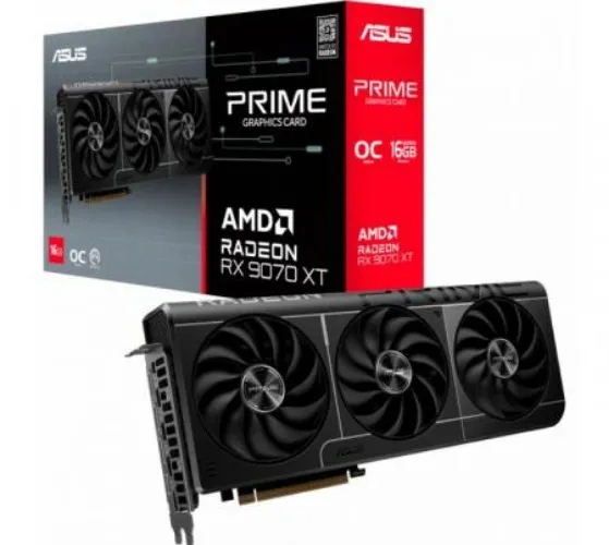 GPU ASUS PRIME Radeon RX 9070 XT 16GB