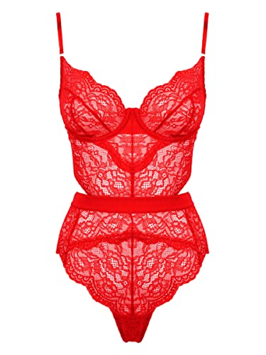 Ann Summers Hold Me Tight Body Black - S - Red