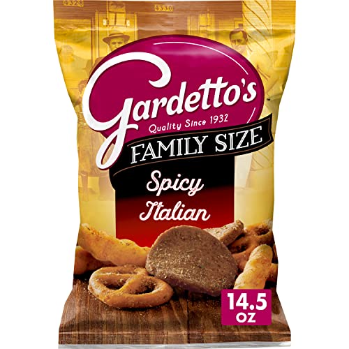 Gardetto's Snack Party Mix, Spicy Italian, Family Size Bag Pub Mix, 14.5 oz - Spicy Italian - 14.5 Ounce (Pack of 1)