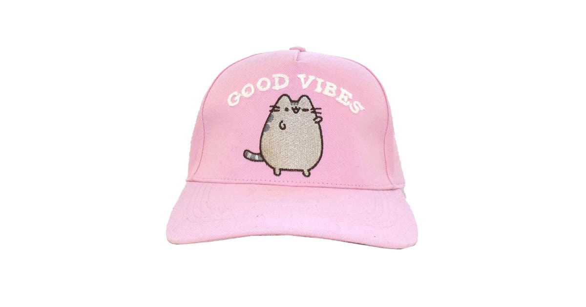 Pusheen Good Vibes Baseball Cap (Pink) (One Size) |  |