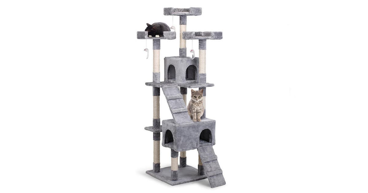 Pawever Pets 170cm Cat Scratcher / Scratching Post Tree |  |