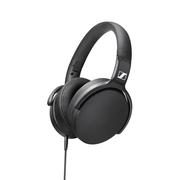 Sennheiser HD 400S Wired Over-Ear Headphones with Mic - Black