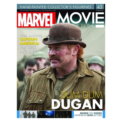 Eaglemoss Marvel Movie Collection Magazine Issue #43 Dum Dum Dugan