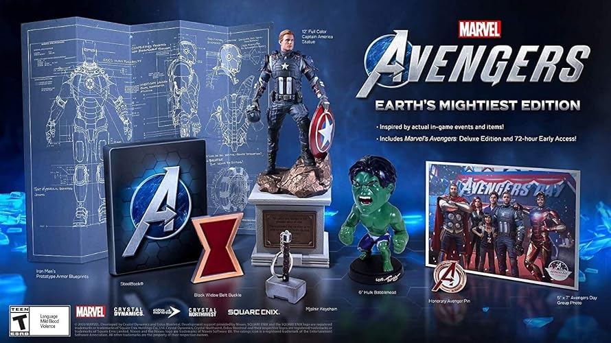 Marvel's Avengers Earth's Mightiest Edition Playstation 4 - PS4 Collector's Edition