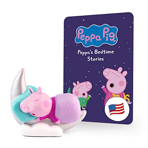 Tonies Peppa Pig Audio Play Character from Peppa’s Bedtime Stories Kids Toy Figurine