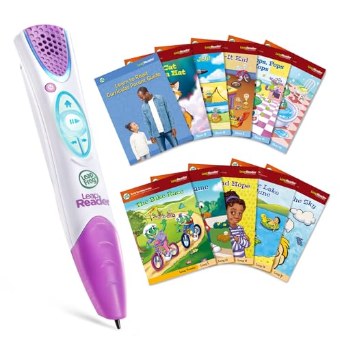 LeapFrog LeapReader System Learn-to-Read 10 Book Mega Pack, Pink - Pink