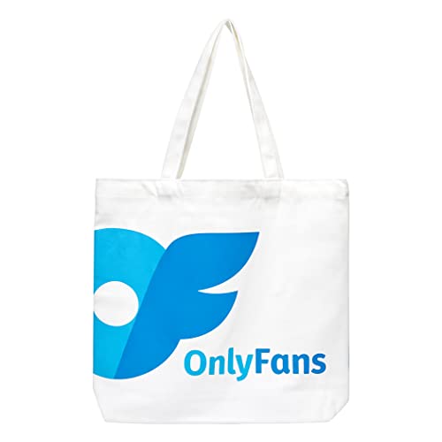 OnlyFans Canvas Tote Bag - White