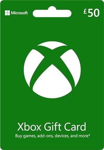 Xbox Live Gift Card - UK Redemption Only - Delivery by post - 50 - Xbox £50
